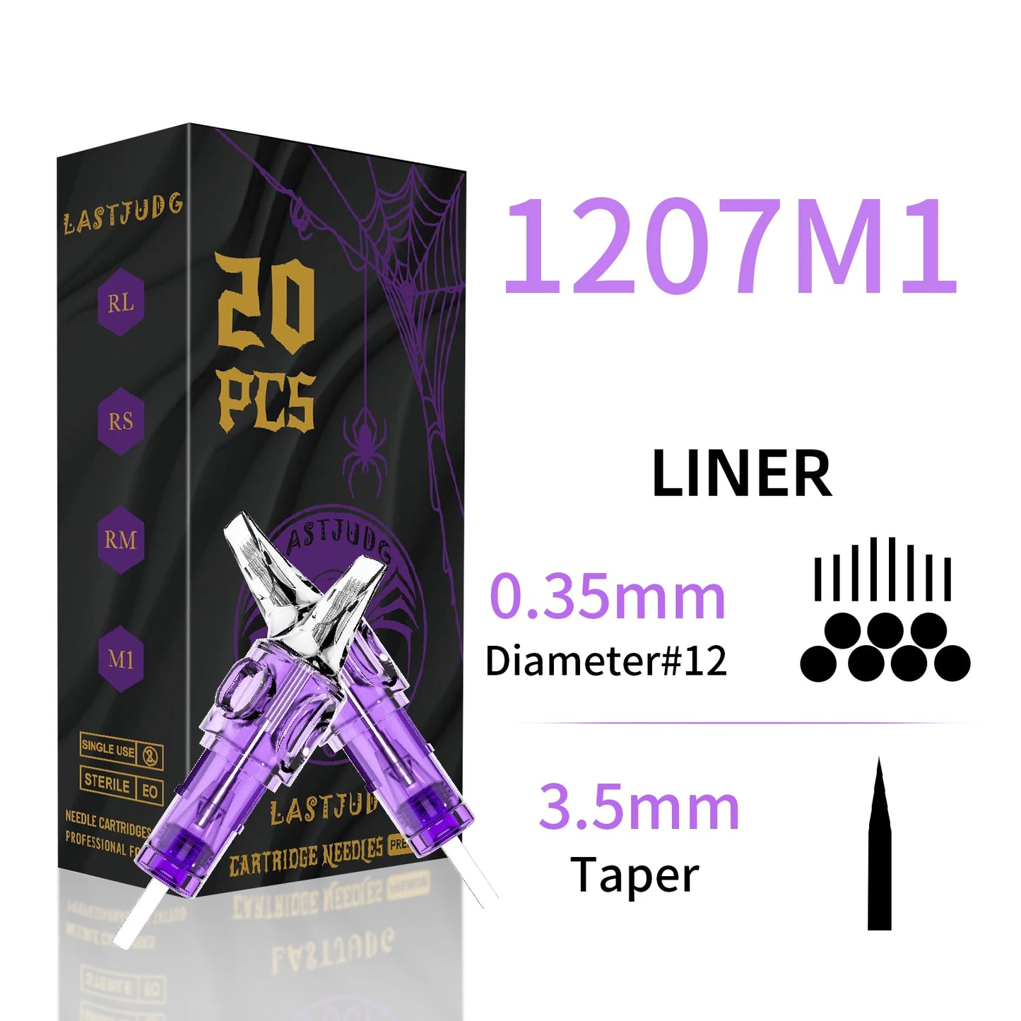 Cartridge Needles 20PCS LASTJUDG.